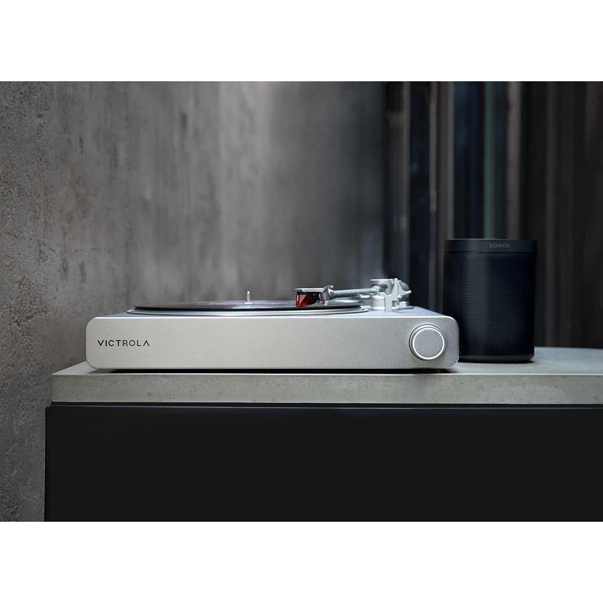 Stream Carbon WiFi and Bluetooth Turntable (Works with Sonos)