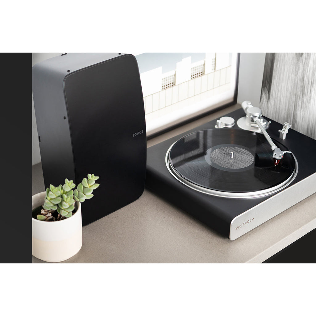 Stream Carbon WiFi and Bluetooth Turntable (Works with Sonos)