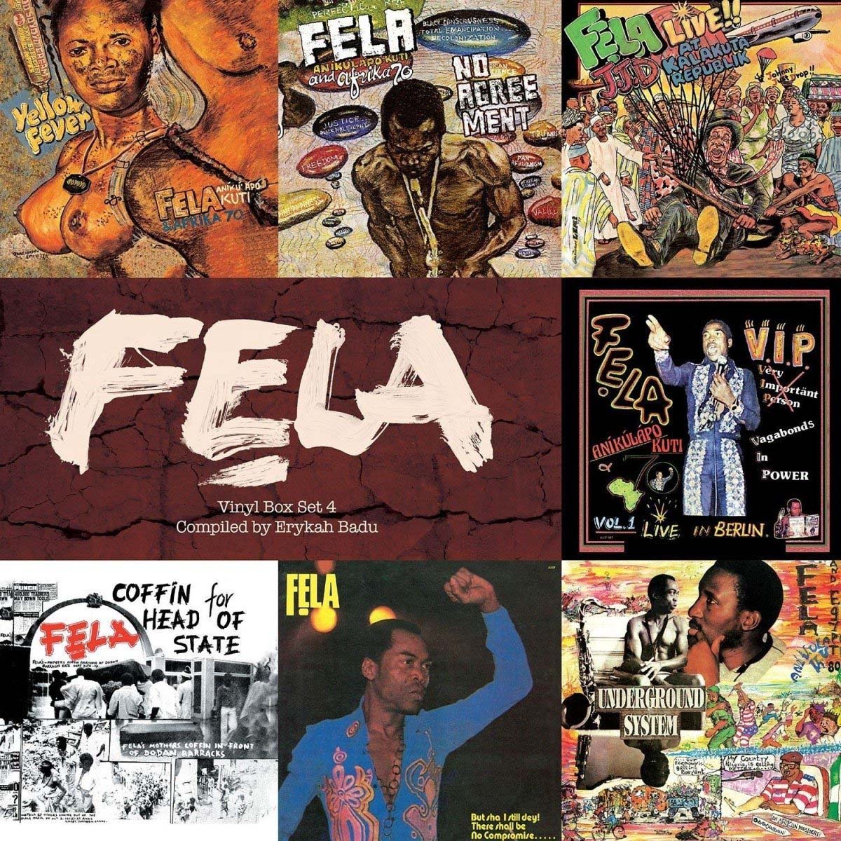 FELA KUTI Box Set #4 7Vinyl LP Box-Set NEW 2017
