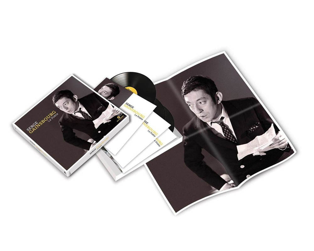 Serge Gainsbourg Le Poete Triple Vinyl LP Box Set New 2019