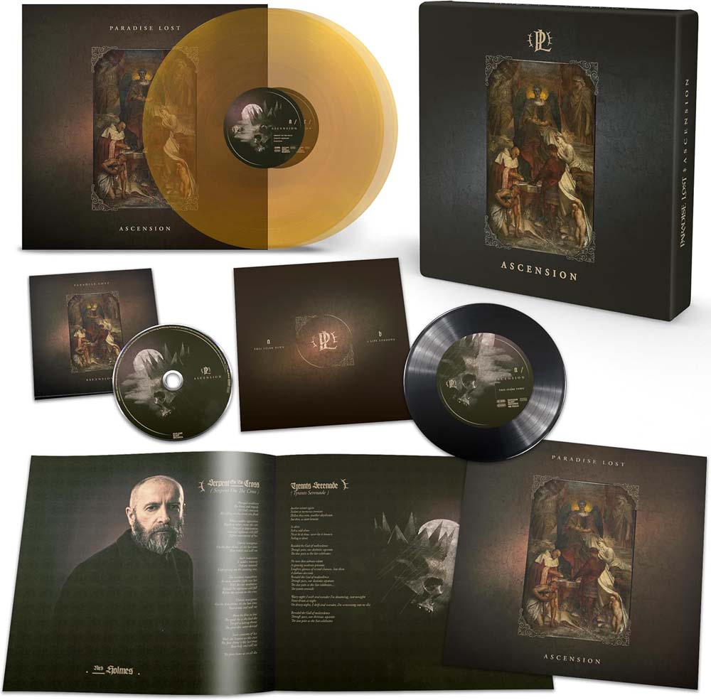 Paradise Lost Ascension Vinyl LP Box Set Crystal Amber Colour Due Out 19/09/25