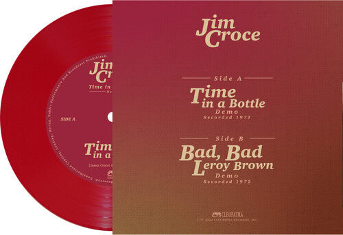 Jim Croce: Time In A Bottle - Red