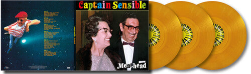 Captain Sensible: Meathead - Orange Crystal Vinyl
