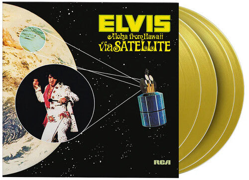 Elvis Presley: Aloha From Hawaii Via Satellite - Limited 180-Gram Yellow Colored Vinyl - VINYL LP