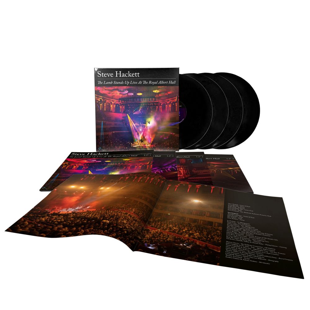Steve Hackett The Lamb Stands Up Live At The Royal Albert Hall Vinyl LP Box Set 2025