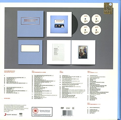 Manic Street Preachers - Everything Must Go Vinyl LP Box Set Edition 2016