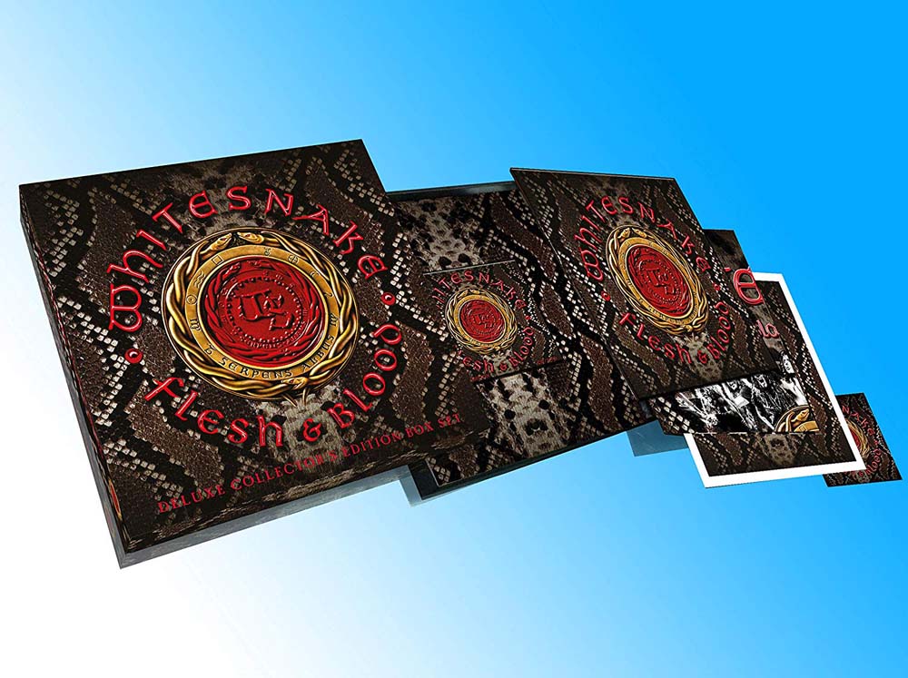 Whitesnake Flesh & Blood Limited Vinyl LP Box Set 2019
