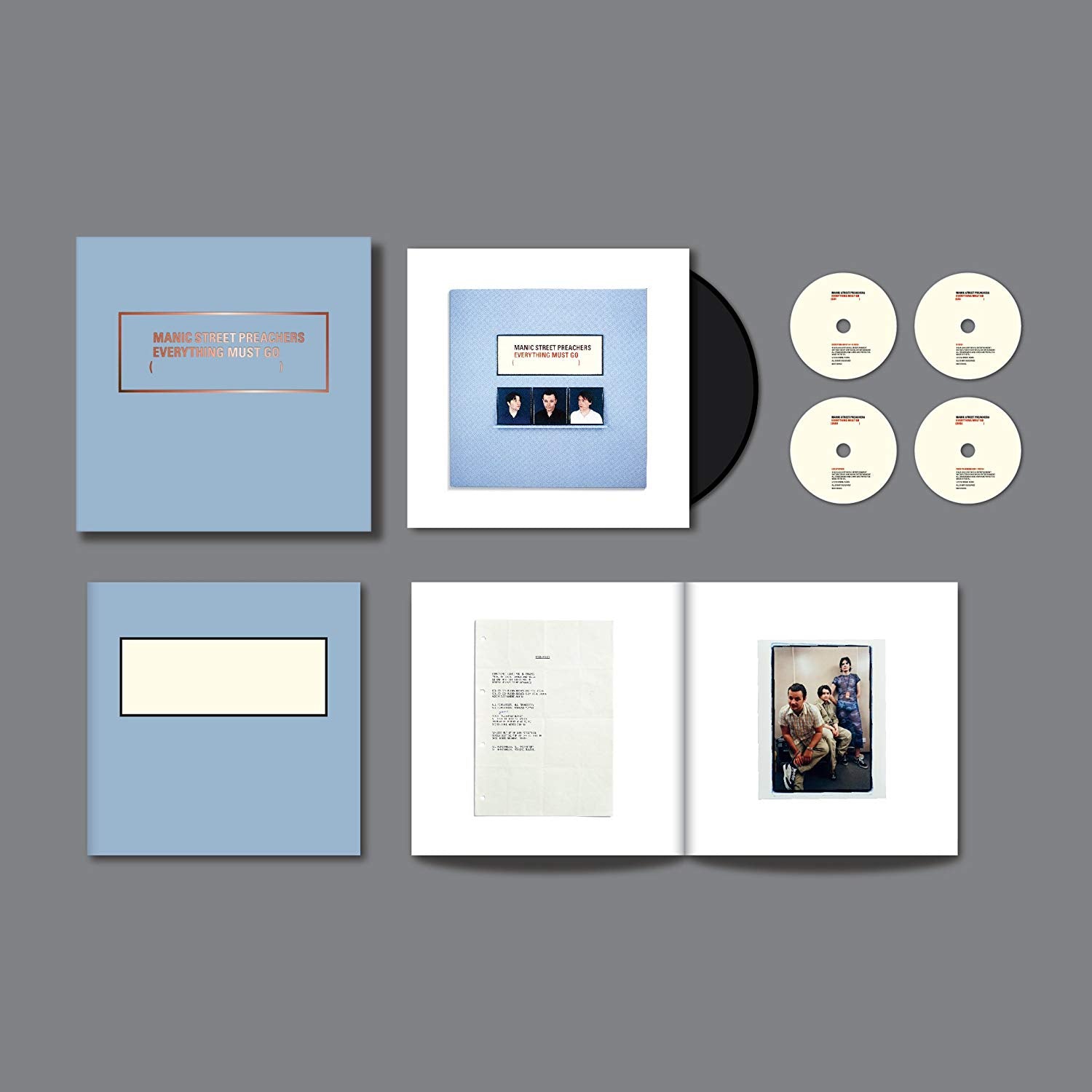 Manic Street Preachers - Everything Must Go Vinyl LP Box Set Edition 2016