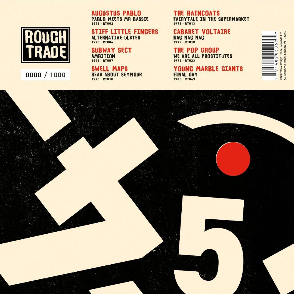 Rough Trade 45s: Volume 1 7" Vinyl Box Set 2025