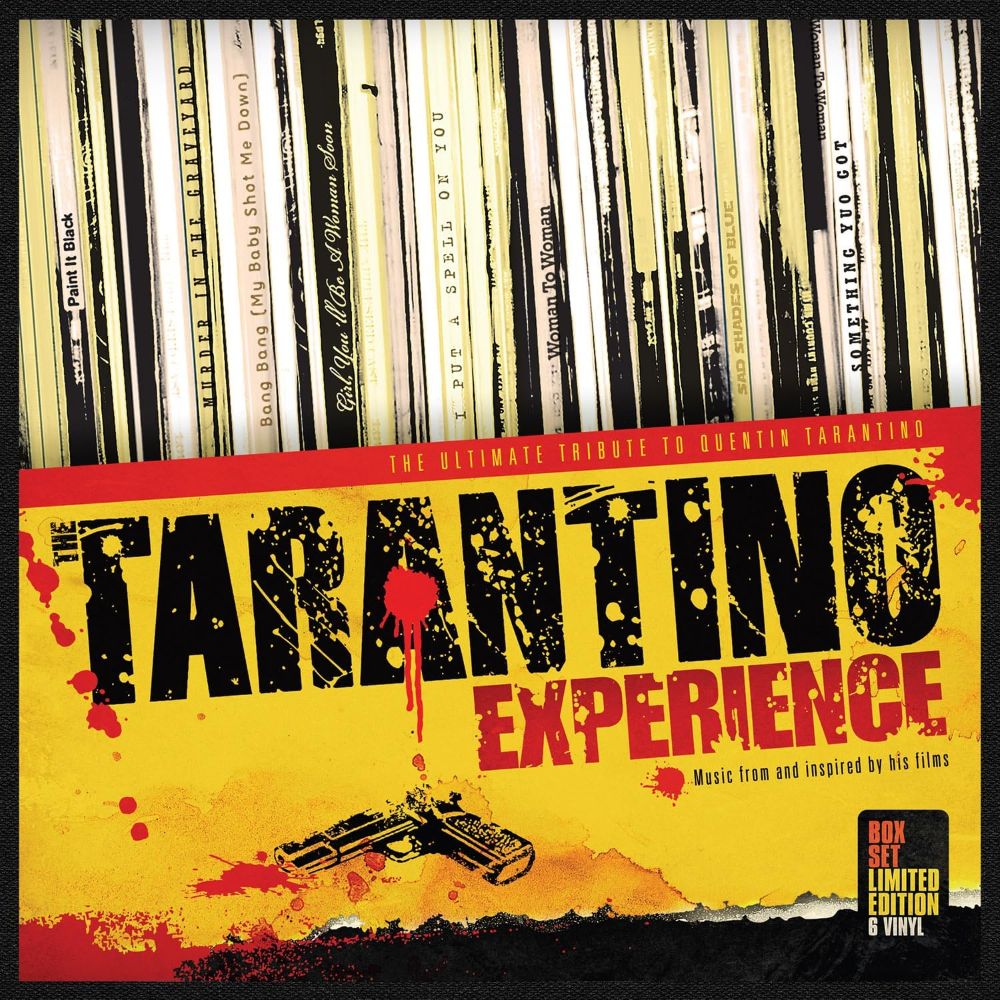 The Tarantino Experience Vinyl LP Box Set Red, Yellow & Black Splatter Colour 2025