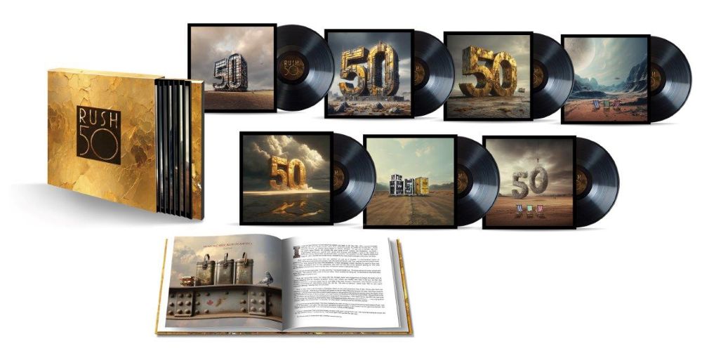 Rush Rush 50 Vinyl LP Box Set 2025